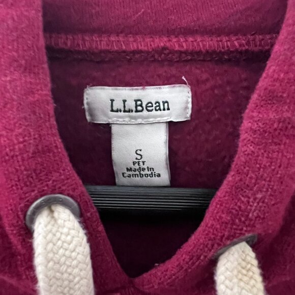 Women's L.L.Bean 1912 Sweatshirt Hooded Pullover Logo, Petite - Picture 2 of 10
